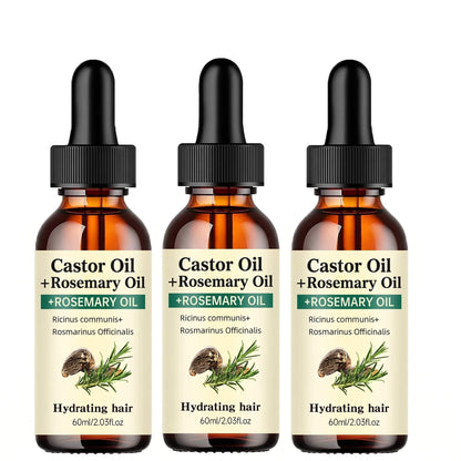 Castor & Rosemary Hair Growth Oil