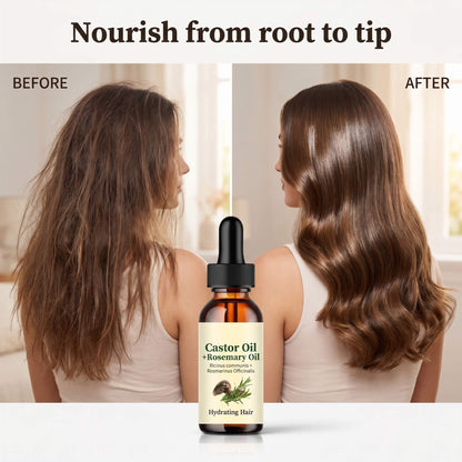 Castor & Rosemary Hair Growth Oil